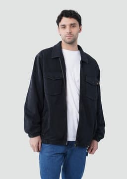 Chaqueta Hombre Jersey Negro S