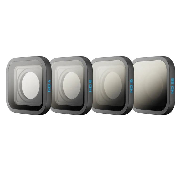4 filtros ND con desenfoque por movimiento inteligente