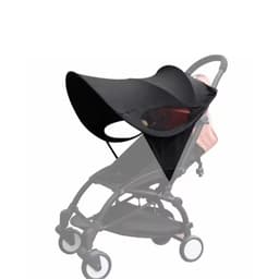Toldo Para Coches de Bebe UV Universal Negro