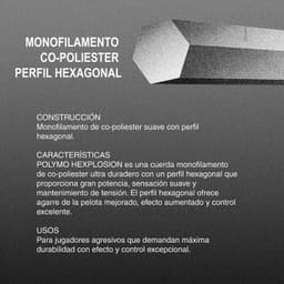 Rollo de Cuerda Polymo Hexplosion Azul 1.28 - 200m