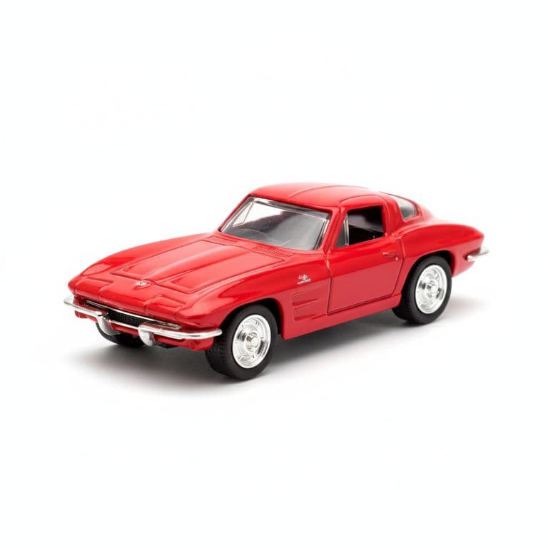 Auto Chevrolet Corvette 1963 Escala 1:60 -