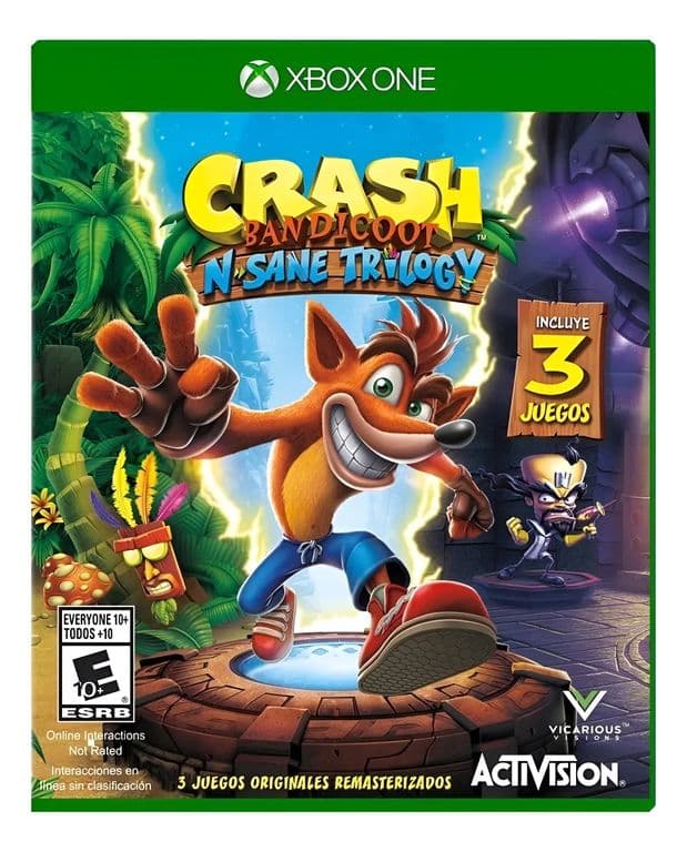 Crash Bandicoot: N. Sane Trilogy Standard Edition Xbox X