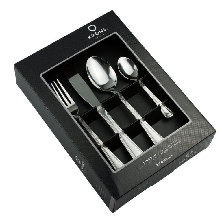 Set Cuchilleria Luna 24 Piezas