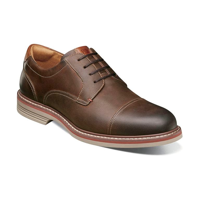 Zapatos Norwalk Cap Toe Oxford Cafe Cafe 40