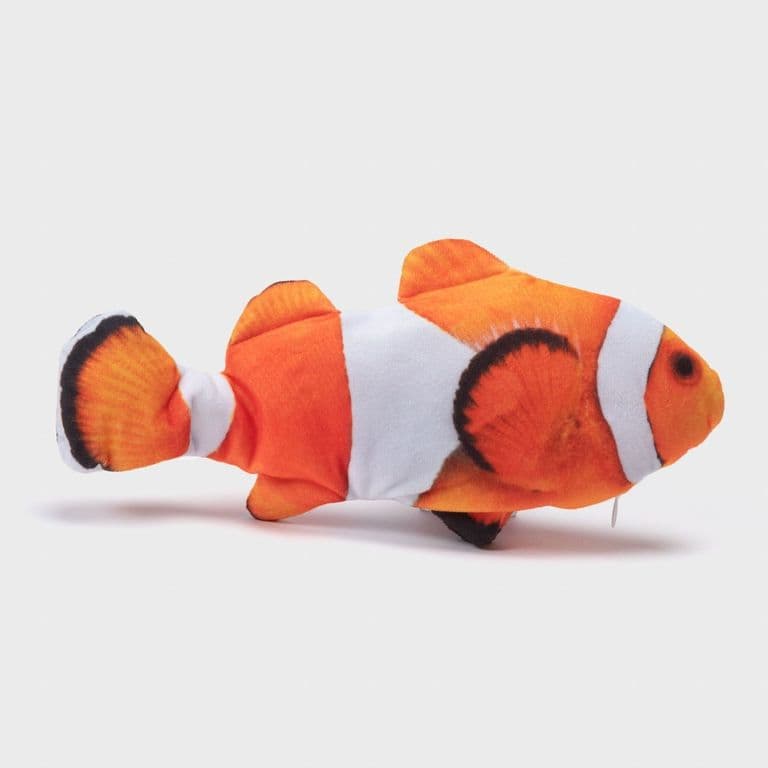 Pescado Interactivo Para Gatos Blanco