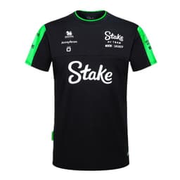 Polera CODE Oficial Team Stake Kick Sauber 2024 Negro M