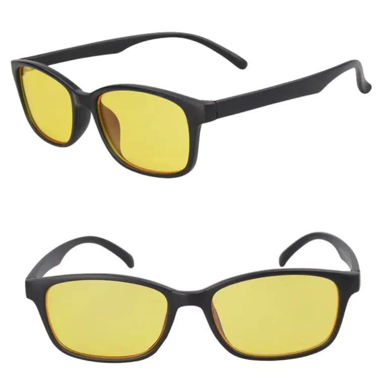 Ruztik Lente Descanso Gamer Filtro Anti Luz Azul Anteojos Gafas Negro Mate TALLA UNICA