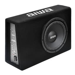 Subwoofer Auto 120w Amplificado 10 Slim Aw-101bx Negro