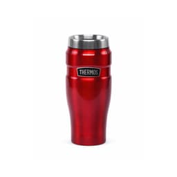 TERMO MUG KING ACERO INOXIDABLE 470 ML ROJO