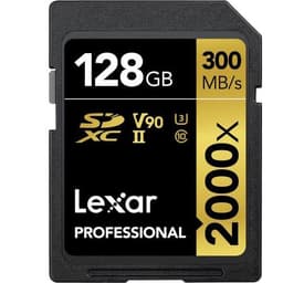 Memoria SD Gold Series 2000x 128GB UHS-II U3 V90 8k