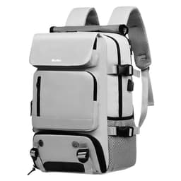 Mochila de Viaje Hikes 40 L Impermeable Multifuncional Gris Claro L