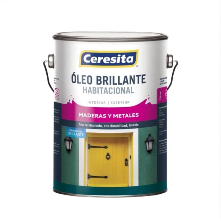 Oleo habitacional blanco brillante 1 gal