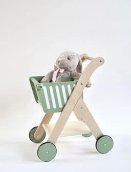 Carrito Supermercado de Madera