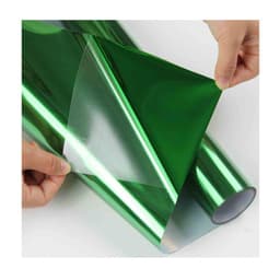 Vinilo Metalico Textil Colores Y01 50cm X1mt - Verde