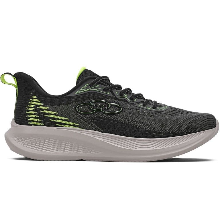 Zapatilla Hombre Nivel Gris/Verde Gris 39