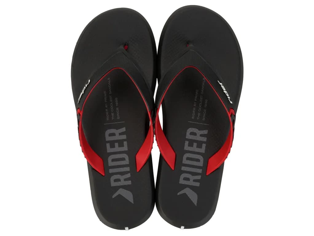 Sandalia Hombre Negro/Rojo R1 Prime Negro 40