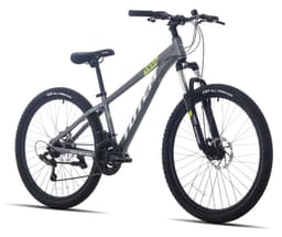 BICICLETA MTB ARO 26 MODELO Y650 GRIS VERDE Gris XS