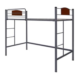 Cama Alta Child 1 Plaza Metalica Grafito