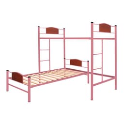 Cama Alta + Cama Baja 1 Plaza Child Rosado