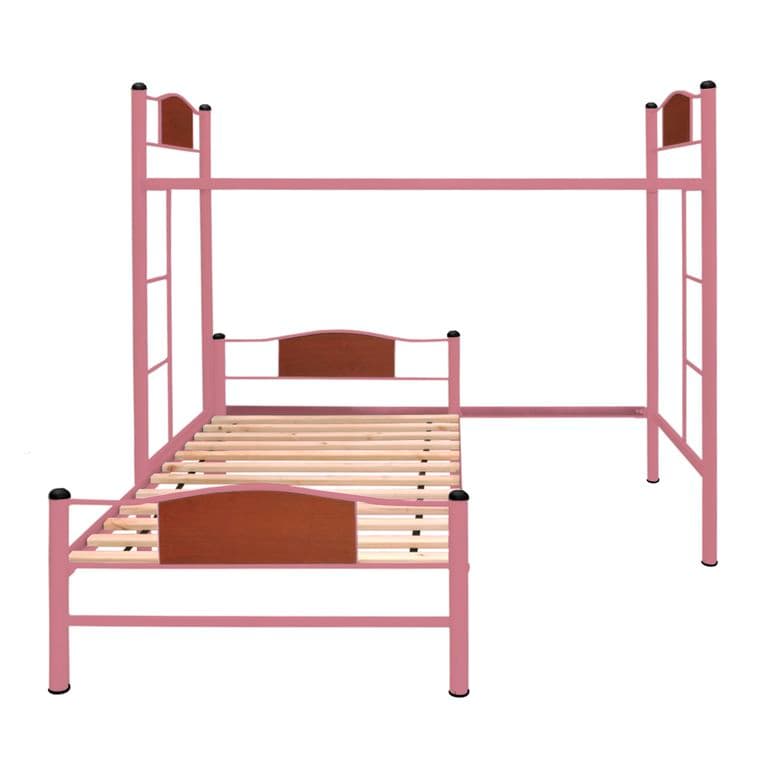 Cama Alta + Cama Baja 1.5 Plaza Child Rosado