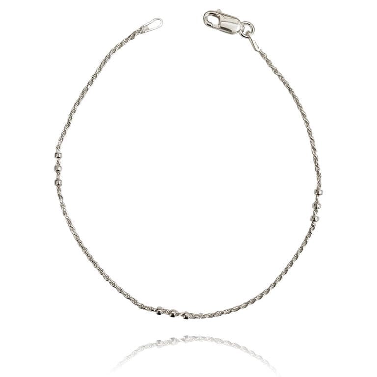 Pulsera Turbillon 3 Donas Plata Fina 925 Plateado TALLA UNICA