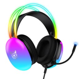Audifonos Perifericos Gamer X25 RGB - Blanco Negro