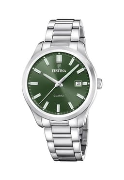 Reloj F20736/4 Verde Hombre Acero Clasico Verde TALLA UNICA