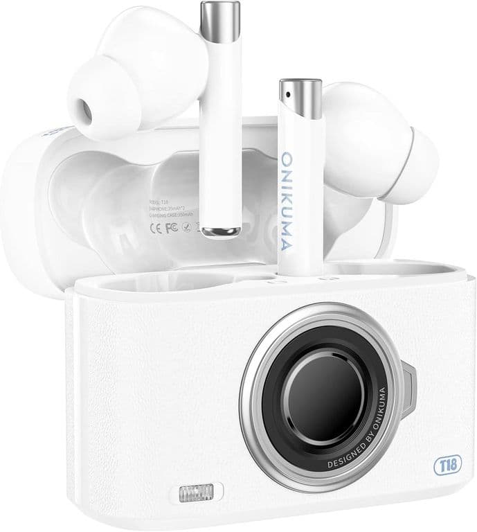 Audifonos Gamer T18 - Negro Blanco