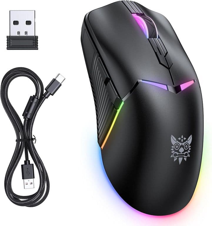 Mouse Gamer CW928 Trimode Negro - Negro Negro