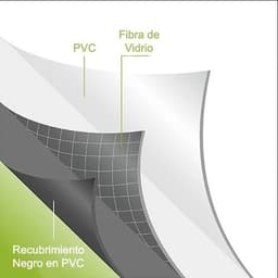 Telon Mural 180x180 cm para Proyector Viewsonic 1000 LUM