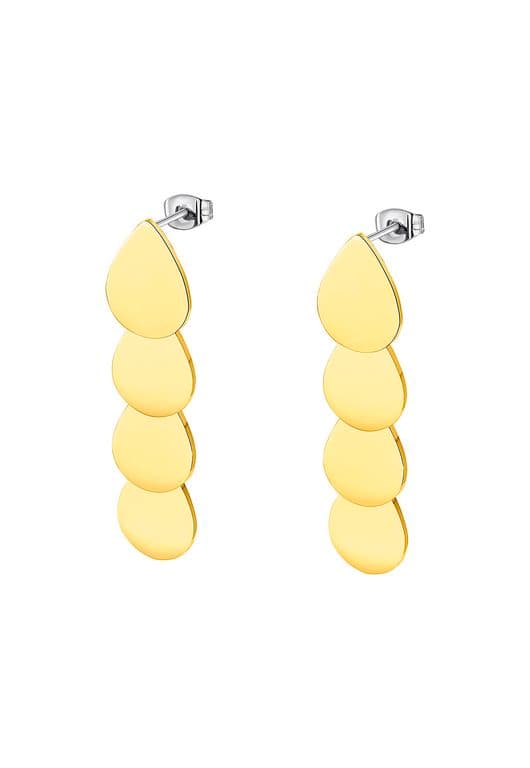 Aros LS2422-4/2 Mujer Urban Woman Dorado TALLA UNICA