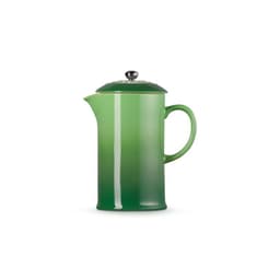 Cafetera 1 Ltrs con prensa Verde Bamboo Ceramica