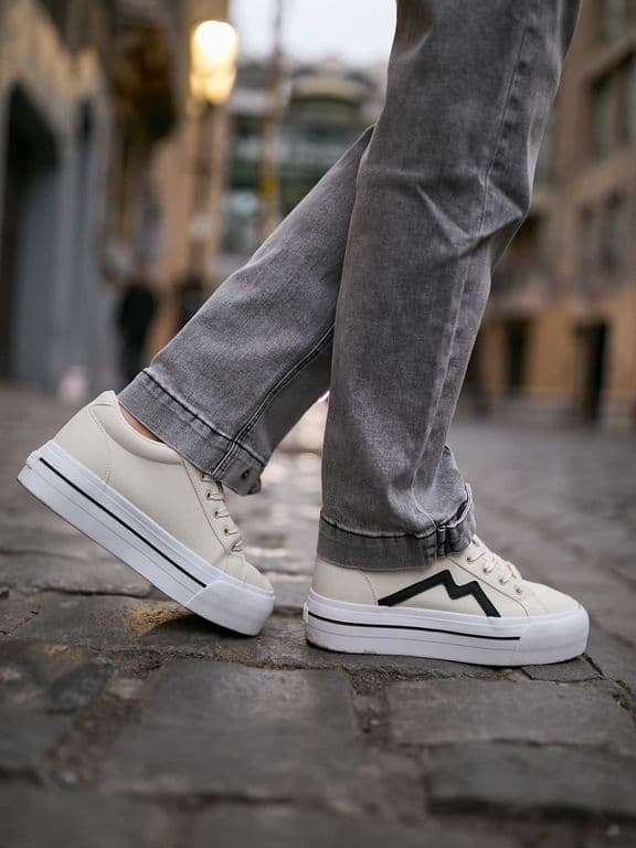 Zapatilla Astralis Beige Mujer Beige 40