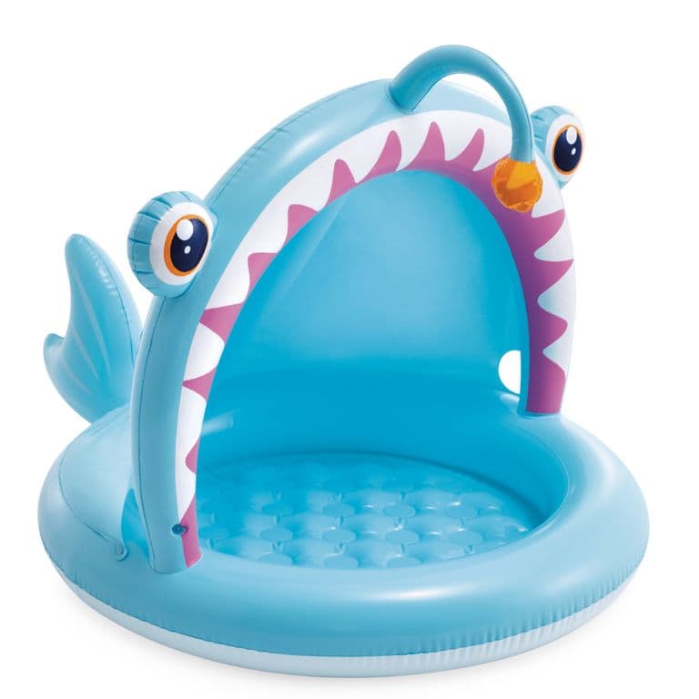 Piscina inflable Pez Linterna 127x102 Cm Angler Fish