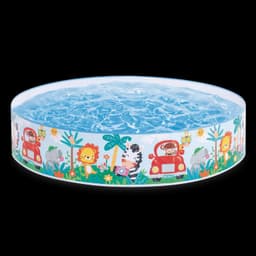 Piscina Rigida Animal Adventure Snapset 122x25 cm