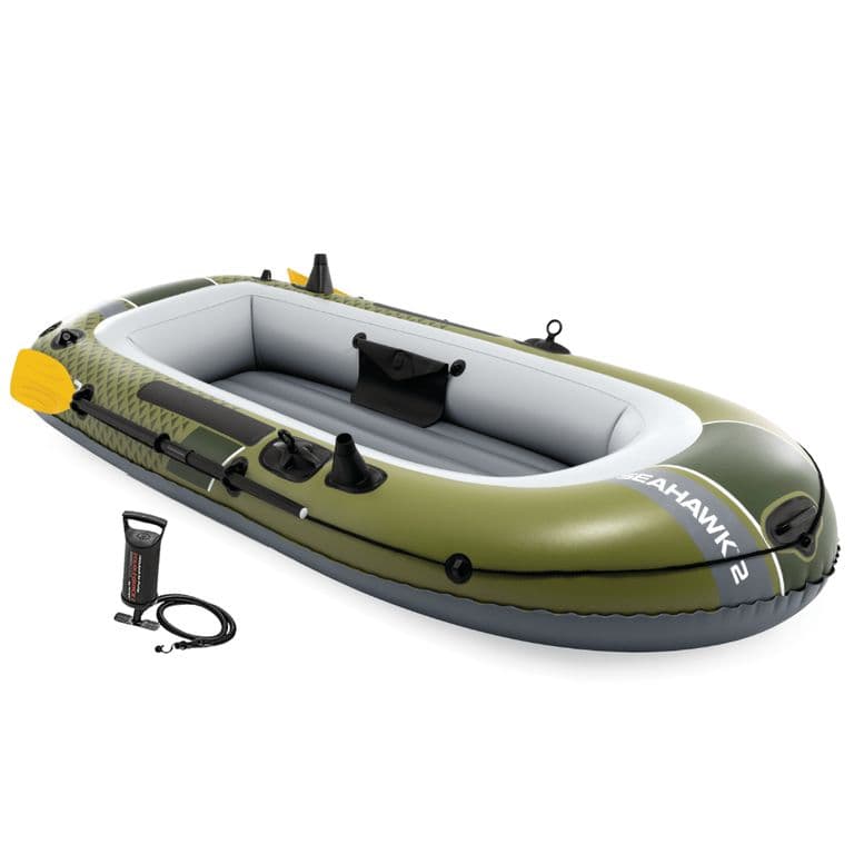 Bote Inflable Seahawk 2 Set Capacidad 240 Kg + Remos + Inflador