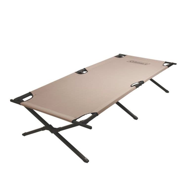 Cama de Camping Trailhead Single Beige y Negro