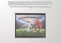 Telon Mural 180x180 cm 11 para proyector Optma UHZ45