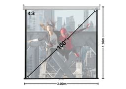 Telon Mural 2.00mx1.50m 4:3 100 pulg. para Nebula Prizm II