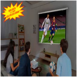 Telon Mural 180x180 cm 11 para proyector Benq LU935