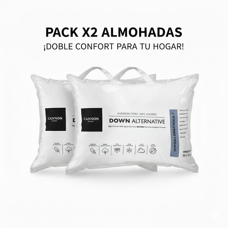 Pack 2 Almohada Down Alternative 50x70