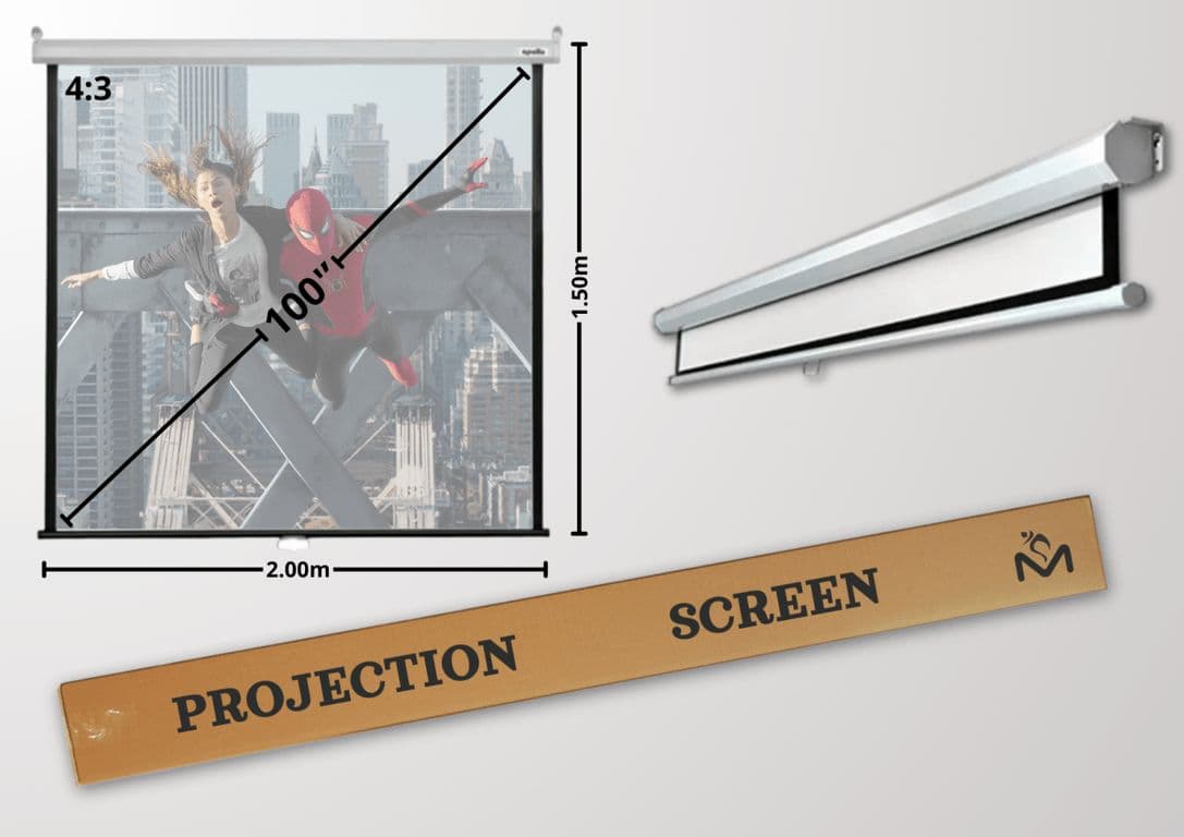 Telon Mural 200mx150m 43 para proyector Vsonic Pa700w