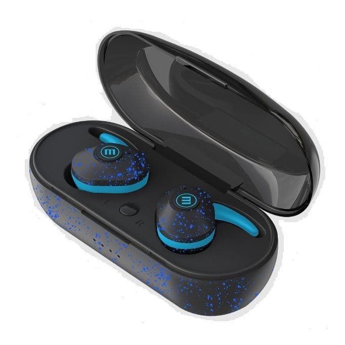 Audifono Bluetooth 5.0 Modelo EB-BTMINI Duo Azul