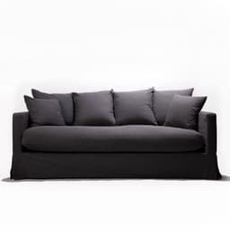 Sofa Delphi 3C Taupe Gris oscuro