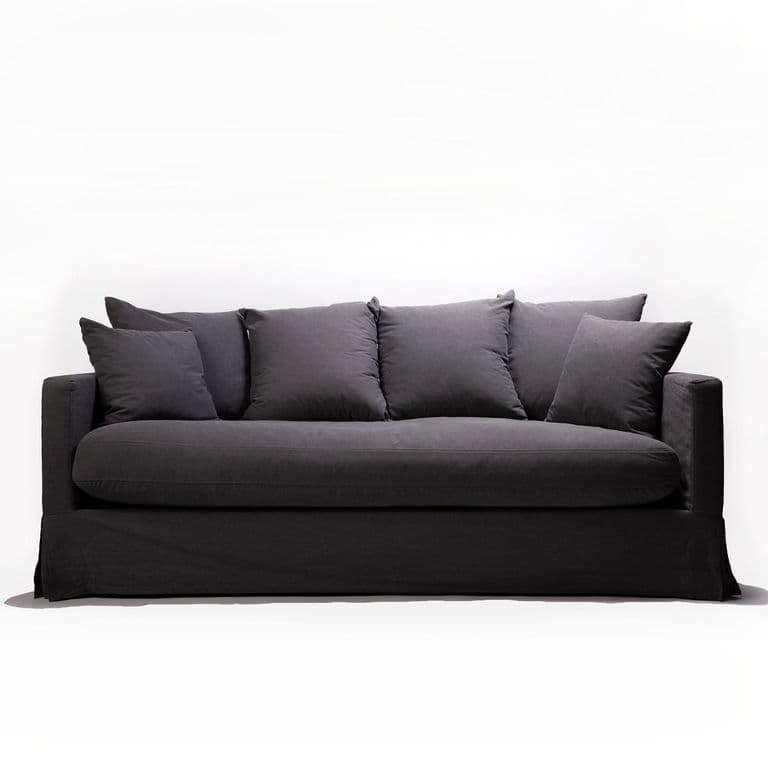 Sofa Delphi 3C Taupe Gris oscuro