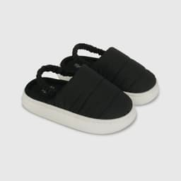 Pantufla para Nino Negro Negro 28-30