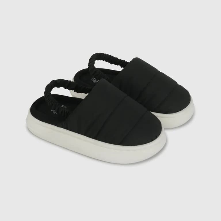 Pantufla para Nino Negro Negro 31-33