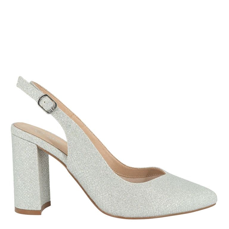 Zapato Mujer Plateado Shine Plateado 37