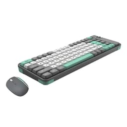Kit Teclado Y Mouse Inalambrico Bluetooth USB-C Recargable