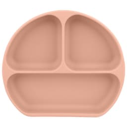 Plato Con Divisiones Terracota